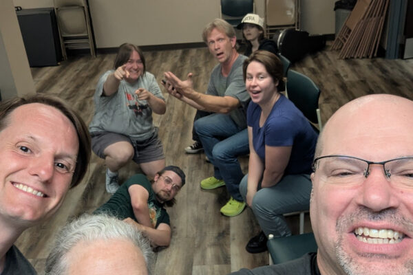 Rehearsal Action photo (1) Little Fish Improv Photo #1